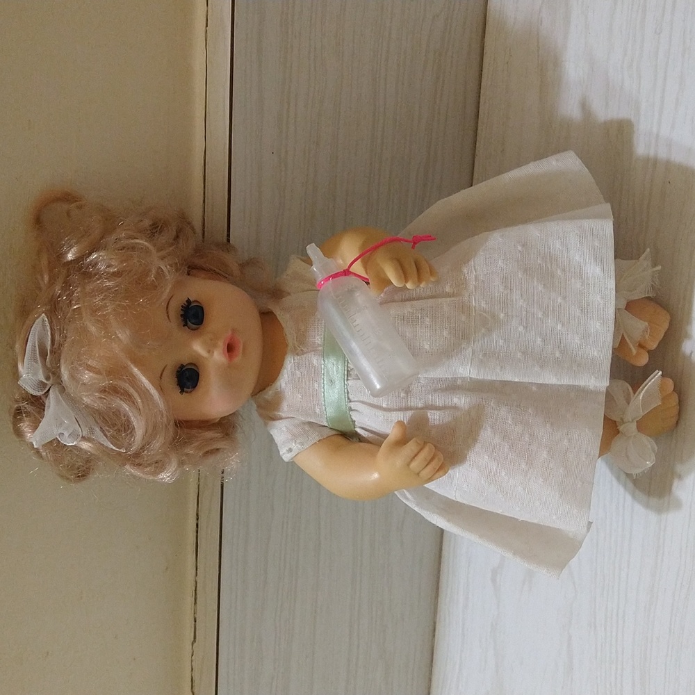 Vintage 1970's Sleepy Eyes Drink N' Wet Full Rubber Body Baby Doll